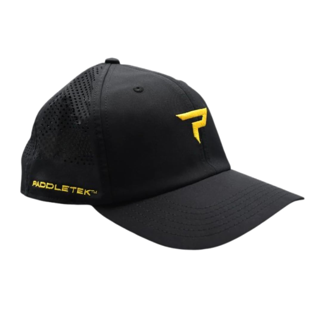 Paddletek PERFORMANCE ICON HAT Black/Yellow ピックルボールパドル
