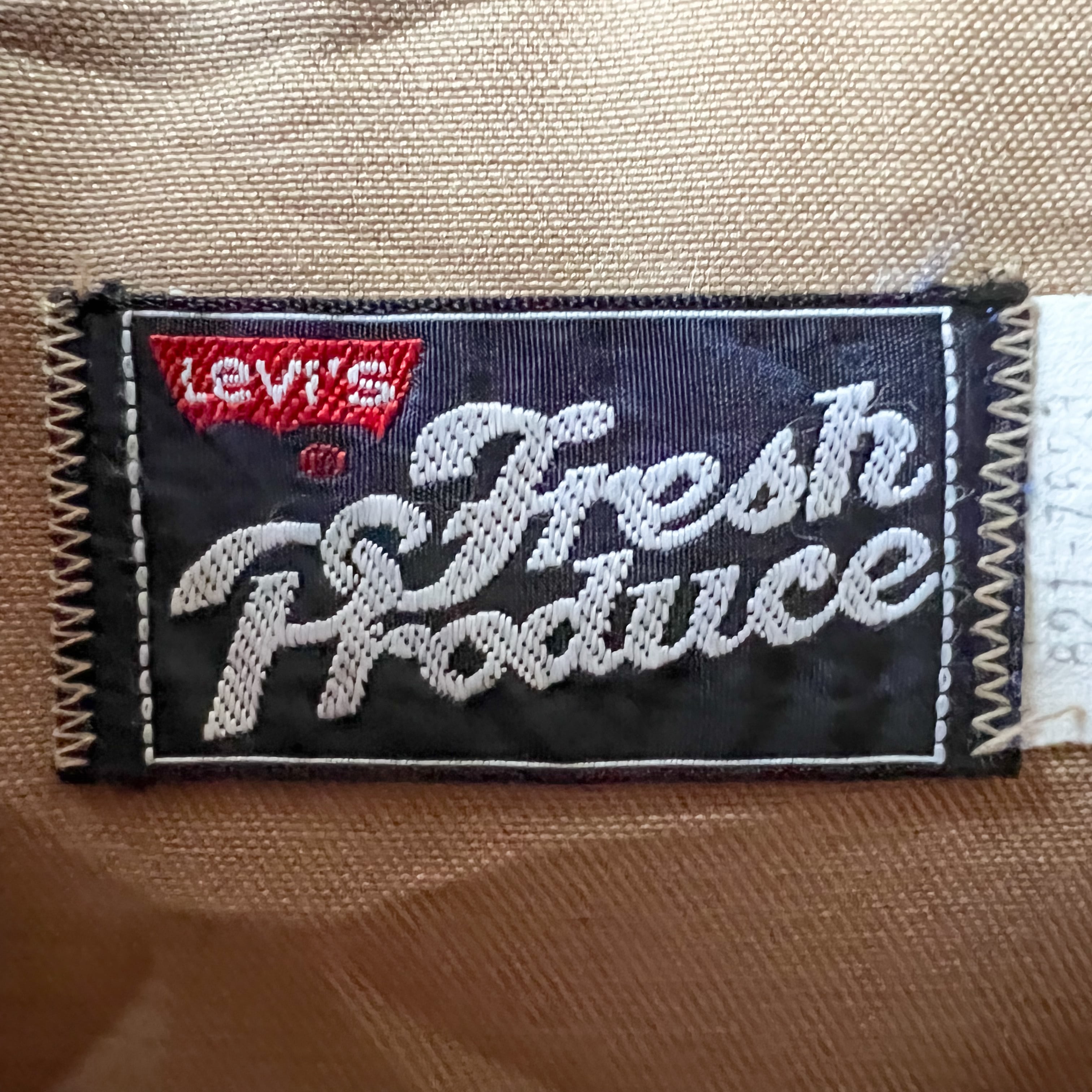 70s “Levi's fresh produce” Flared pants W33L31相当 70年代