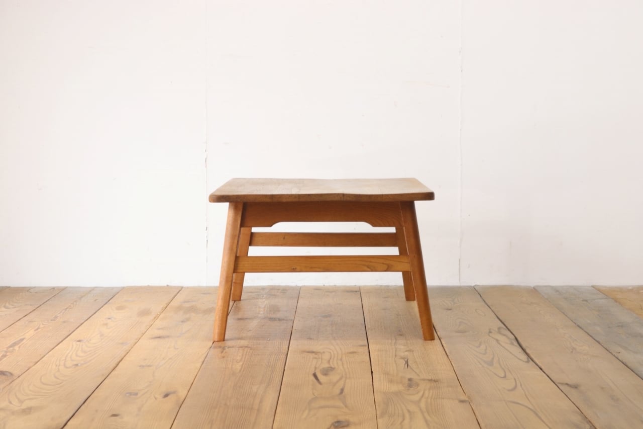 レトロ ローテーブル 座卓 センターテーブル 無垢材 花台 展示台