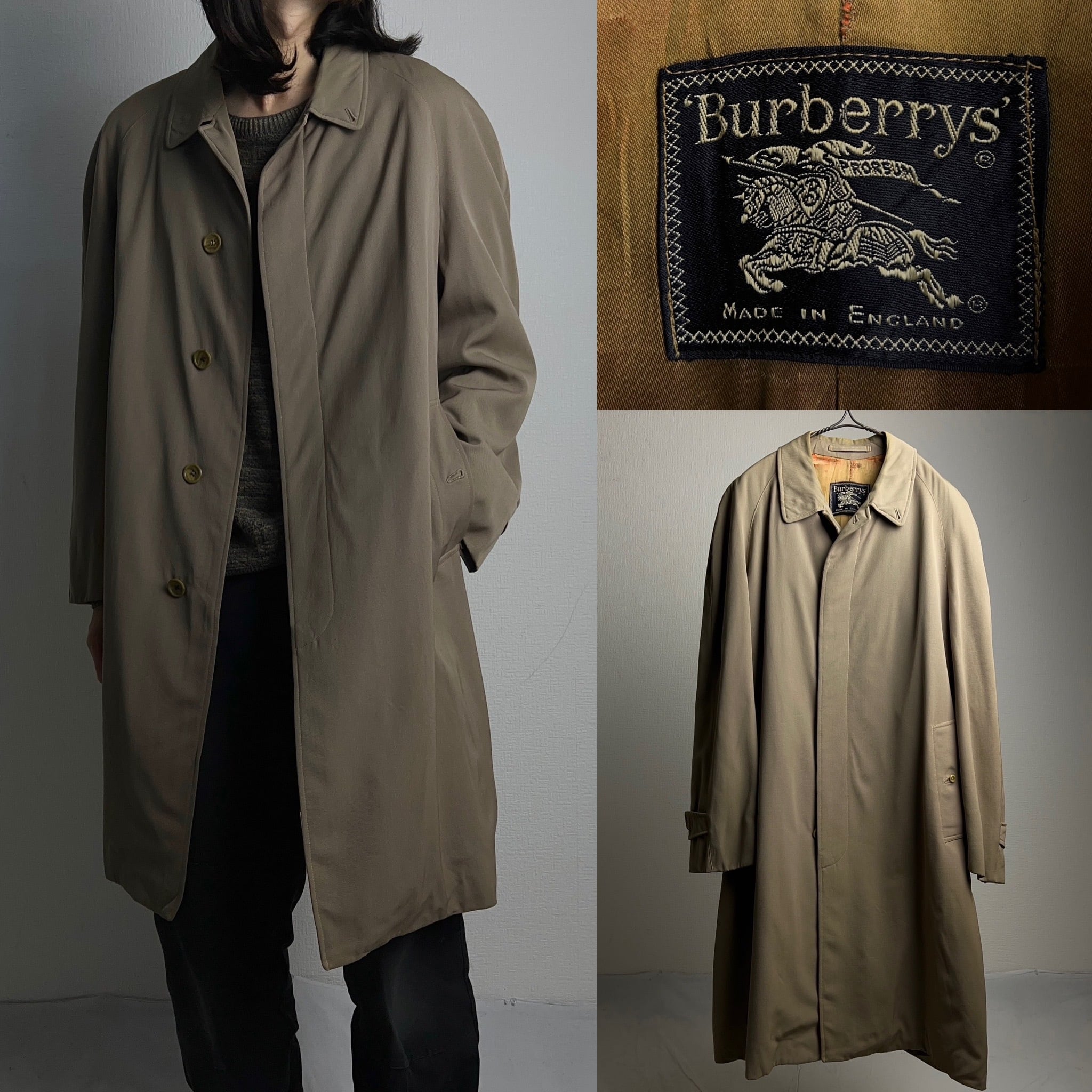 価格タイプ 古着 バーバリー Burberry´s ステンカラーコート バルマ