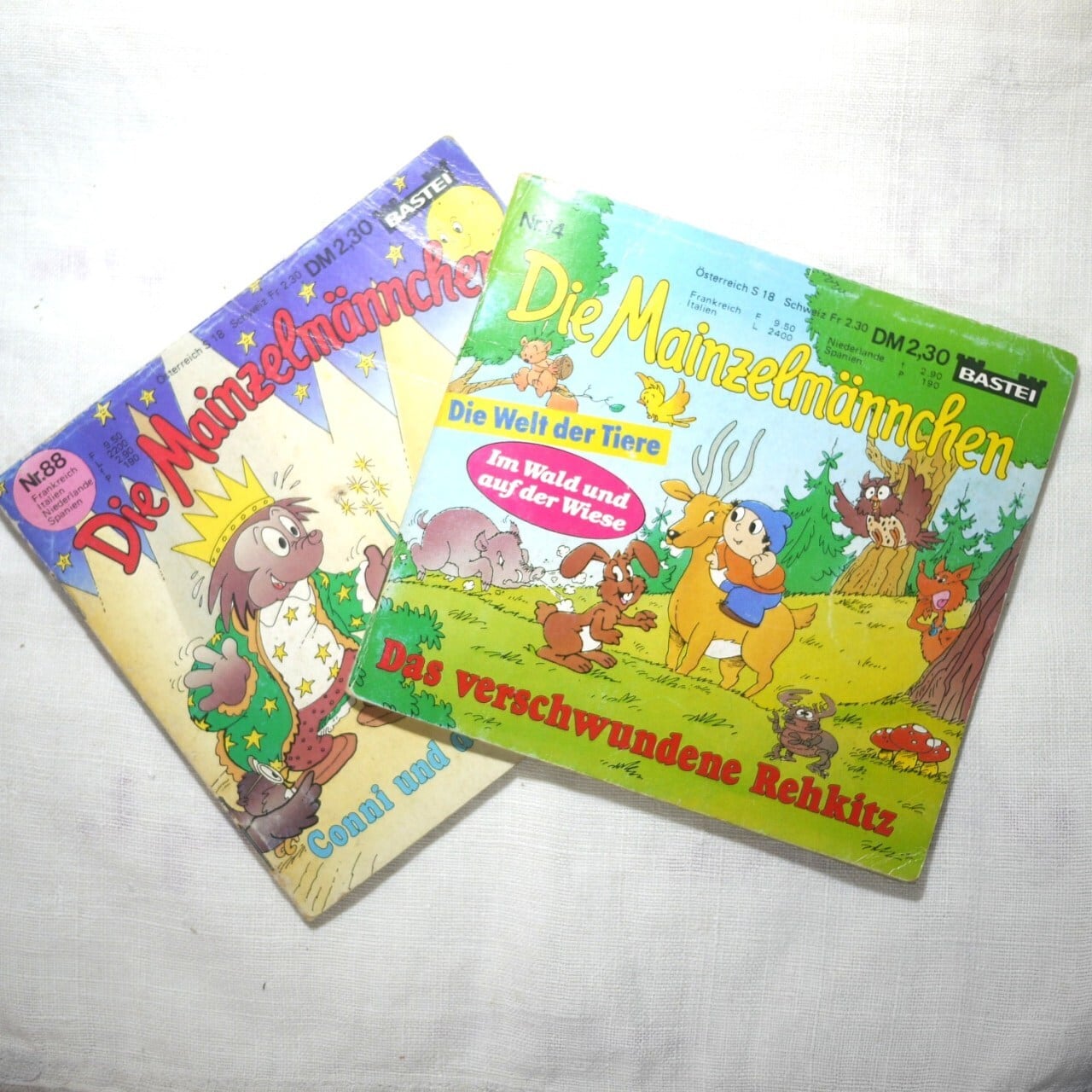 マインツェルメンヒェンミニ本2冊 No.88 No.14 ドイツ