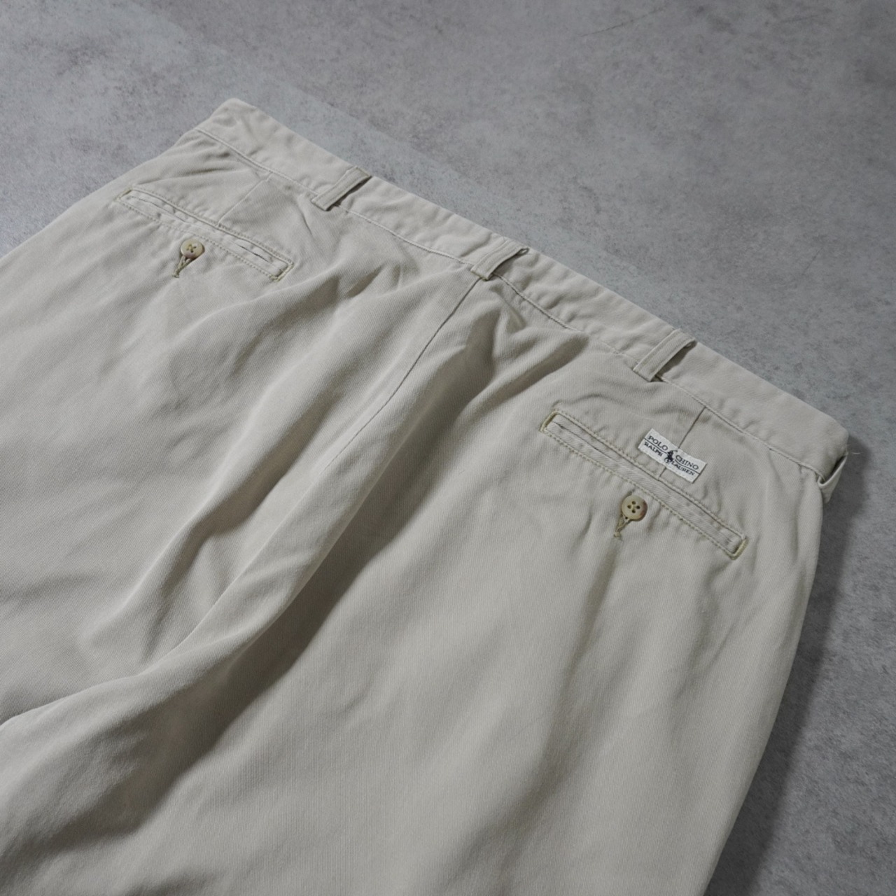 Polo by Ralph Lauren POLO CHINO ANDREW beige [W36L28相当] 古着 - 9