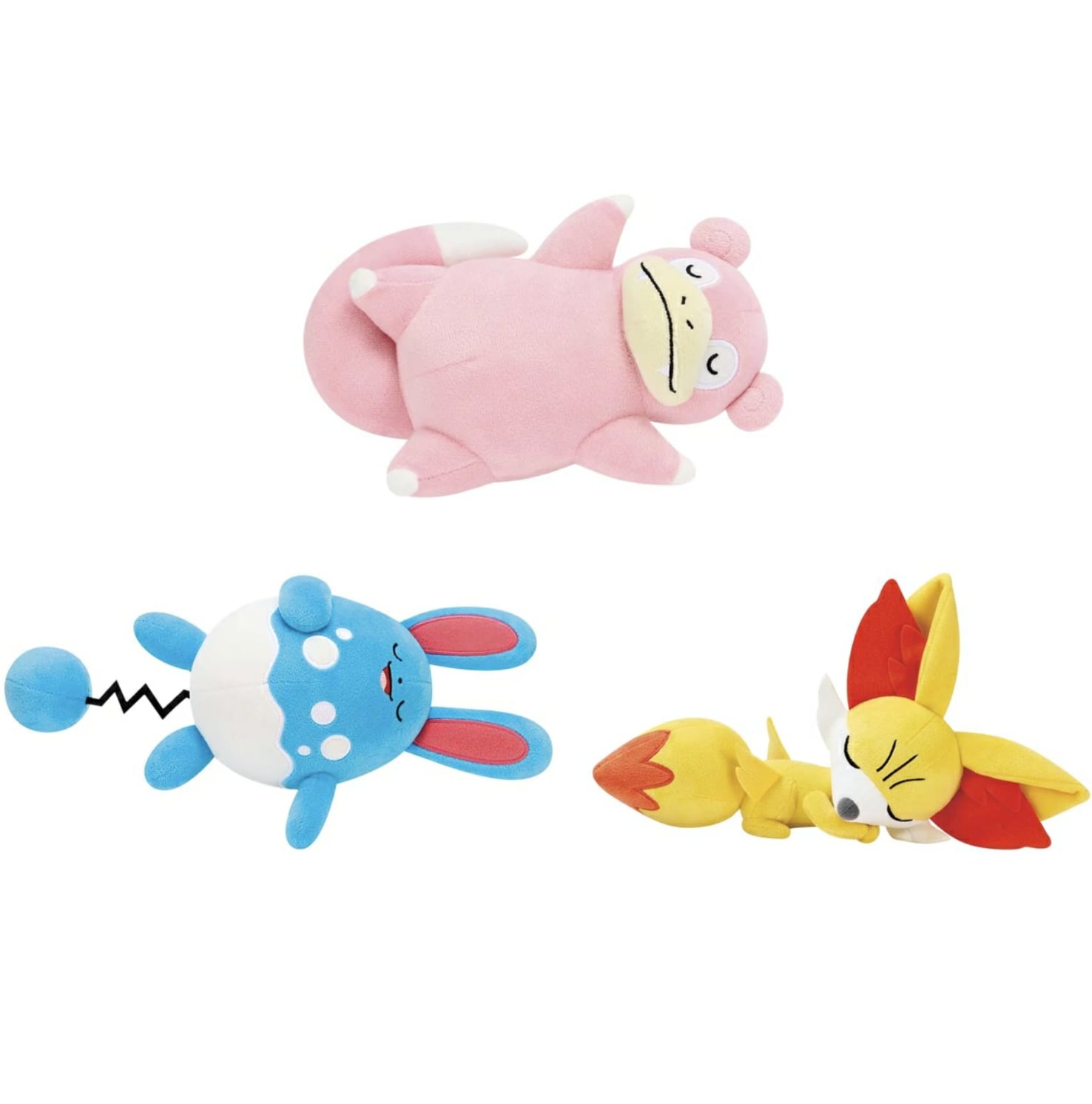 ポケットモンスター くつろぎタイムぬいぐるみ～ヤドン・マリルリ