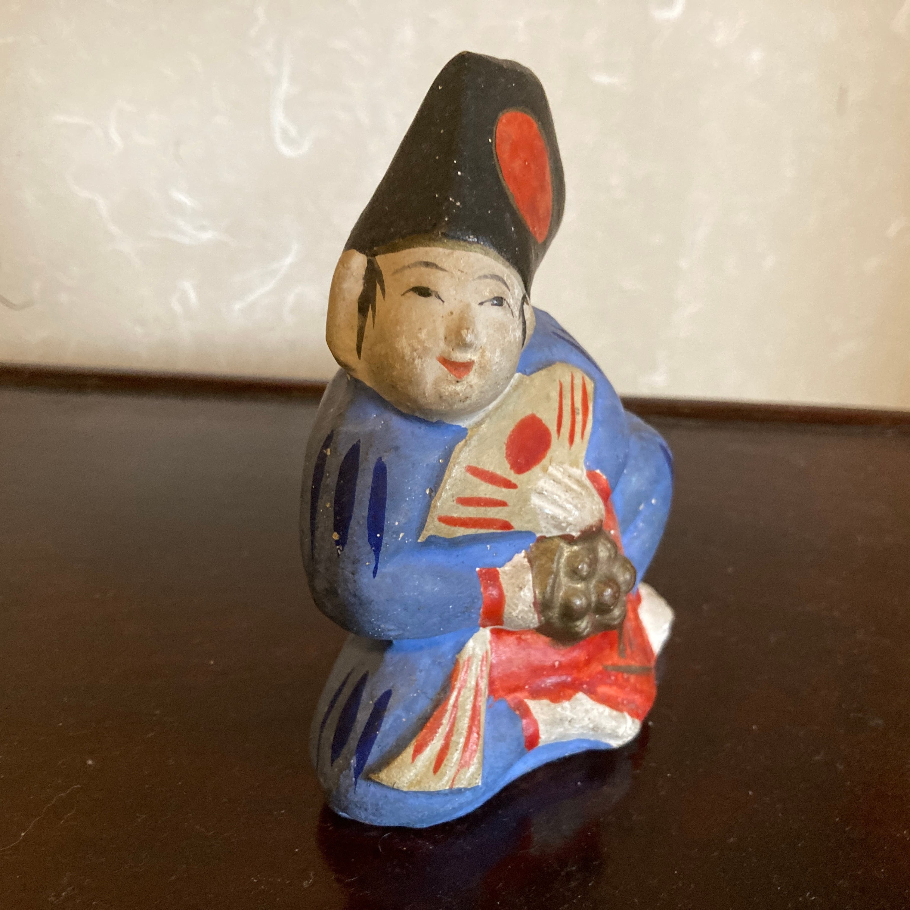 ☆仙台堤人形 三番叟（さんばそう）日本三大土人形の堤人形 縁起の良い