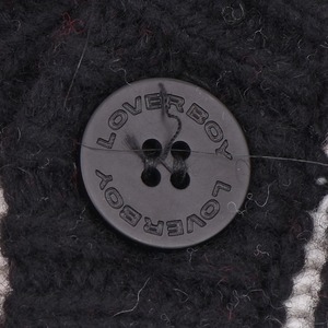 【CHARLES JEFFREY LOVERBOY】GUDDLE ARGYLE CARDI(RED)