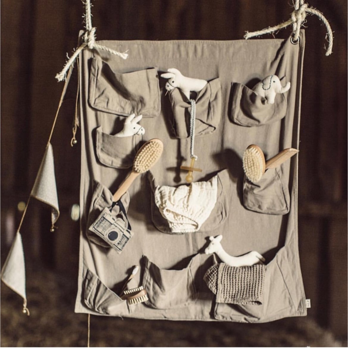 numero74 Wall Pocket S019 Silver Grey | RESONASON