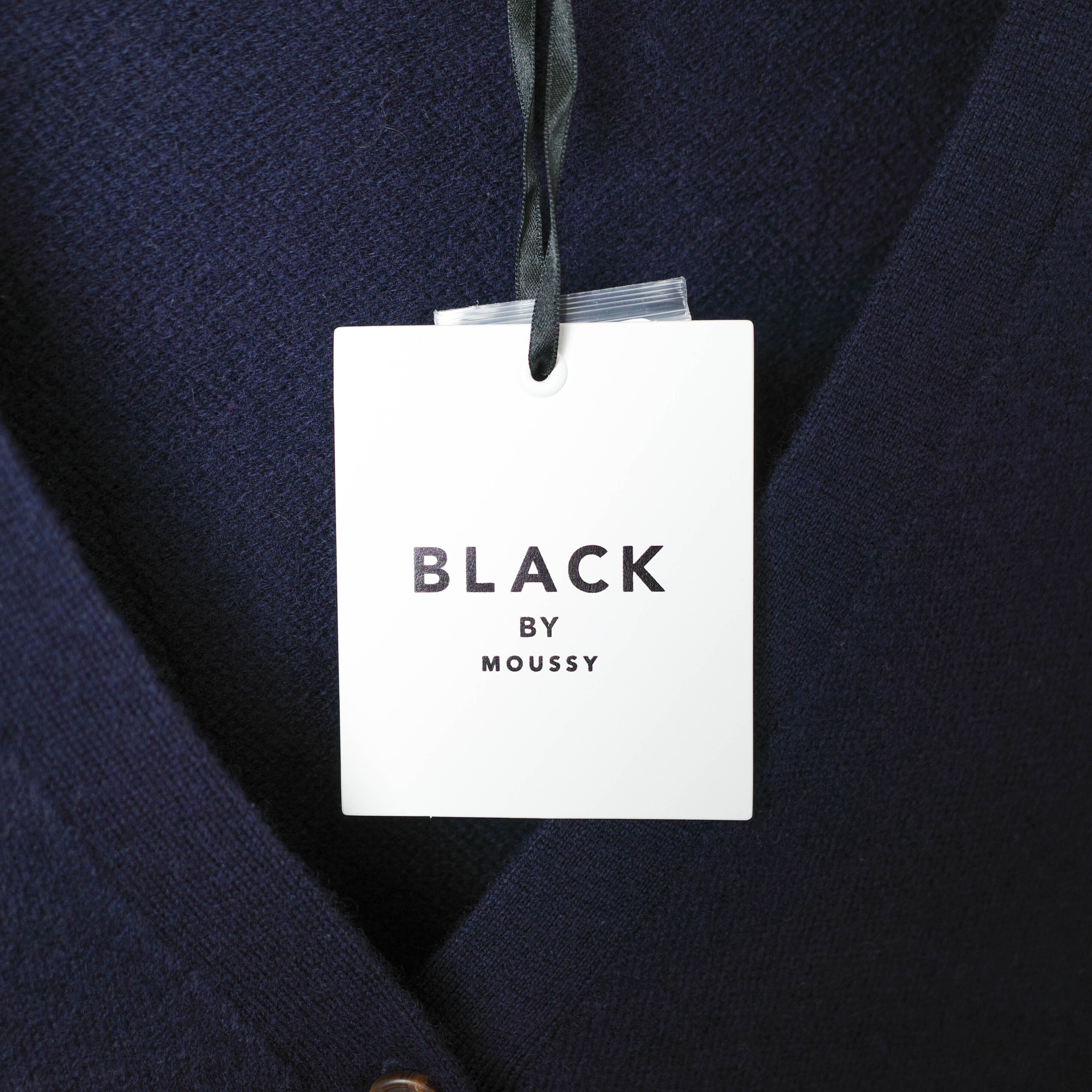 [NEW] BLACK by MOUSSY	KNIT CARDIGAN 070BA770-000