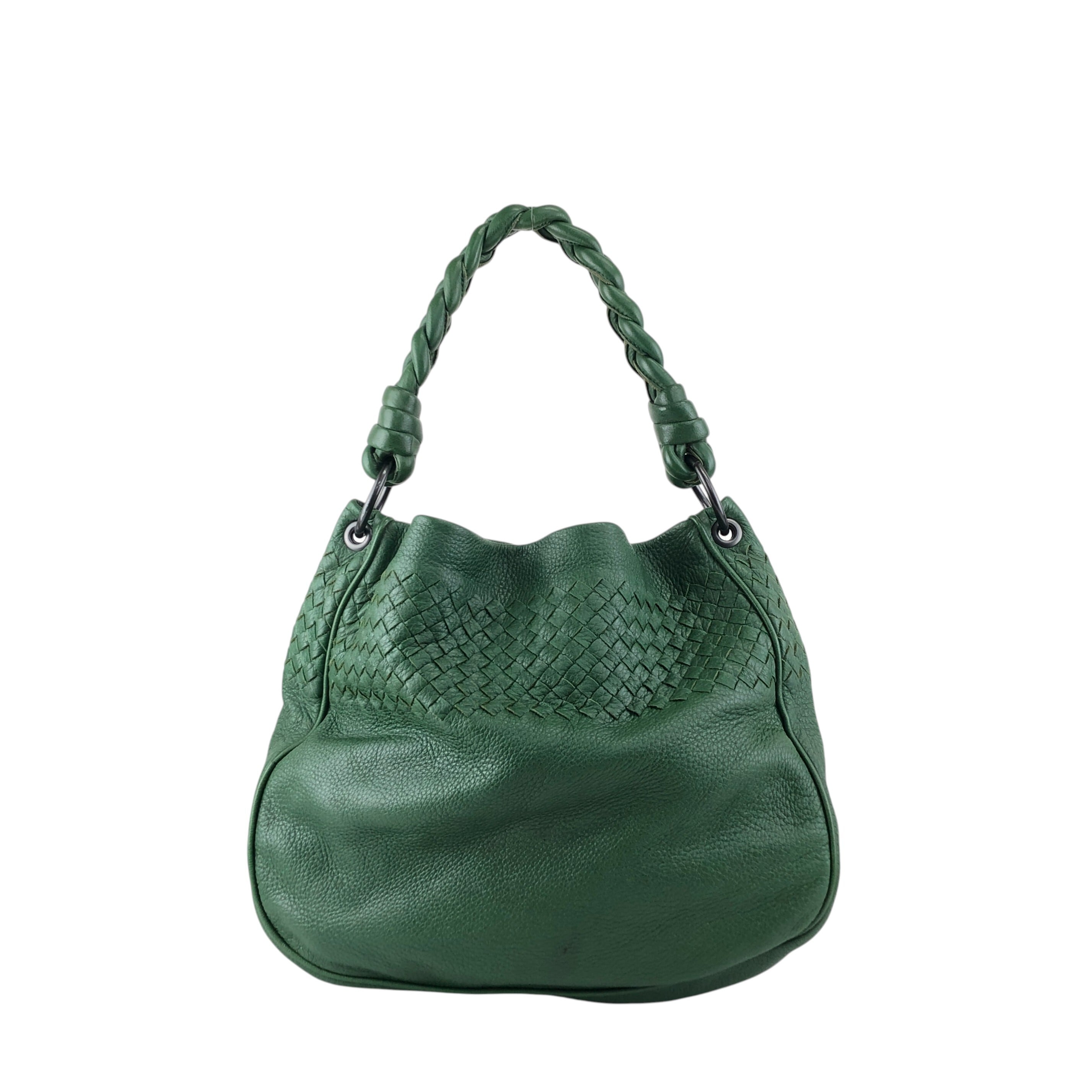 Bottega Veneta ボッテガ・ヴェネタ ショルダーバッグ グリーン レザー