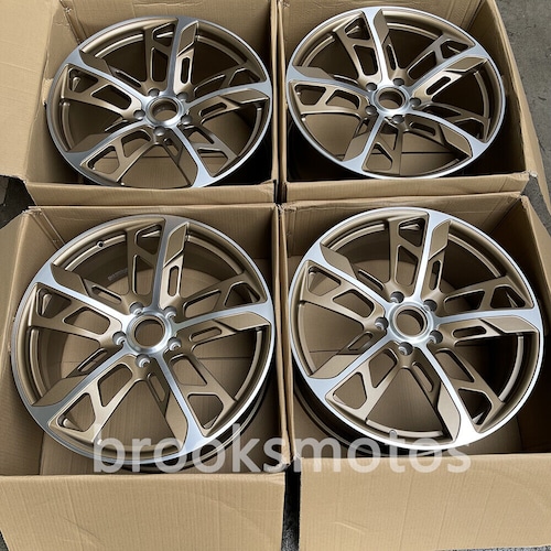 2020+ タイカン 21インチ 5 スポークブロンズ鍛造スタイルホイール BRN-1851