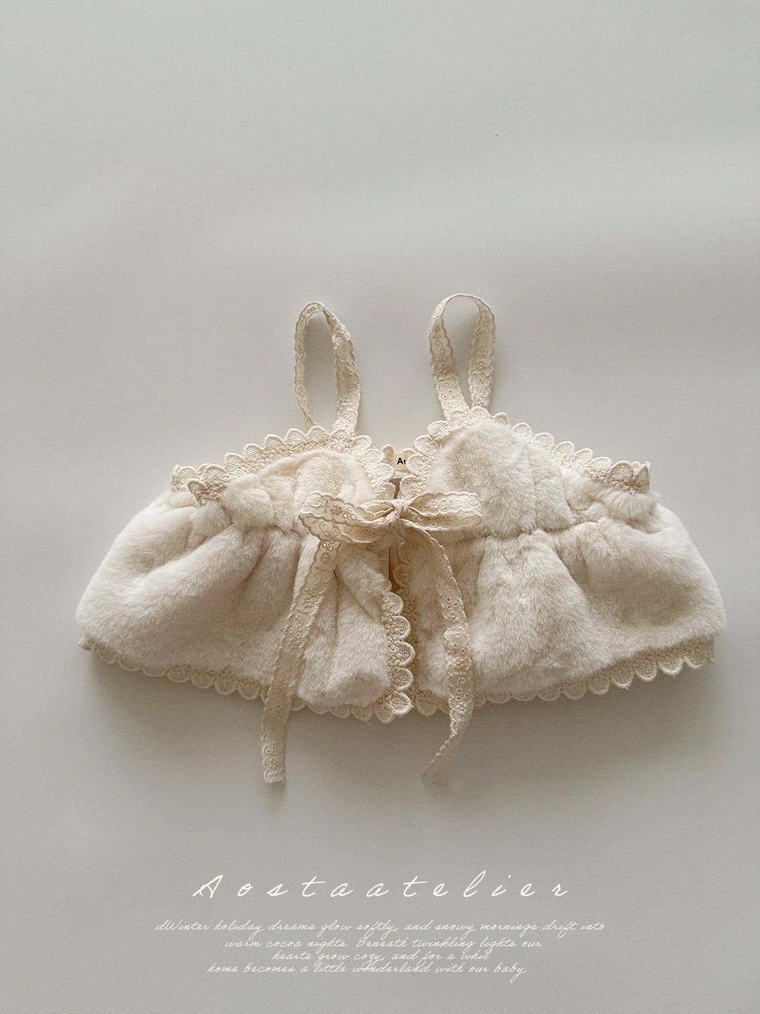 fur open bustier【AOSTA】※12月下旬~1月上旬発送予定