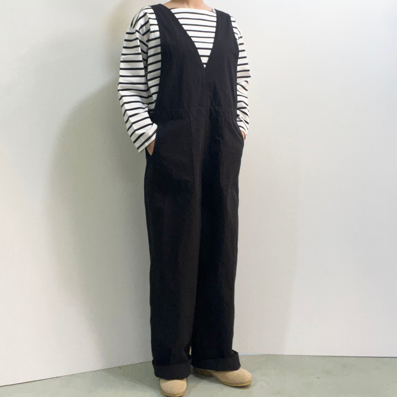 sasanqua by trees ボトルオーバーオール Sasanqua by trees サザンカバイツリー BOTTLE OVERALLS AN-275