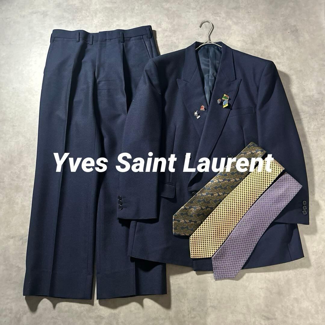 【NA】セットアップ × yves saint laurent ネクタイ