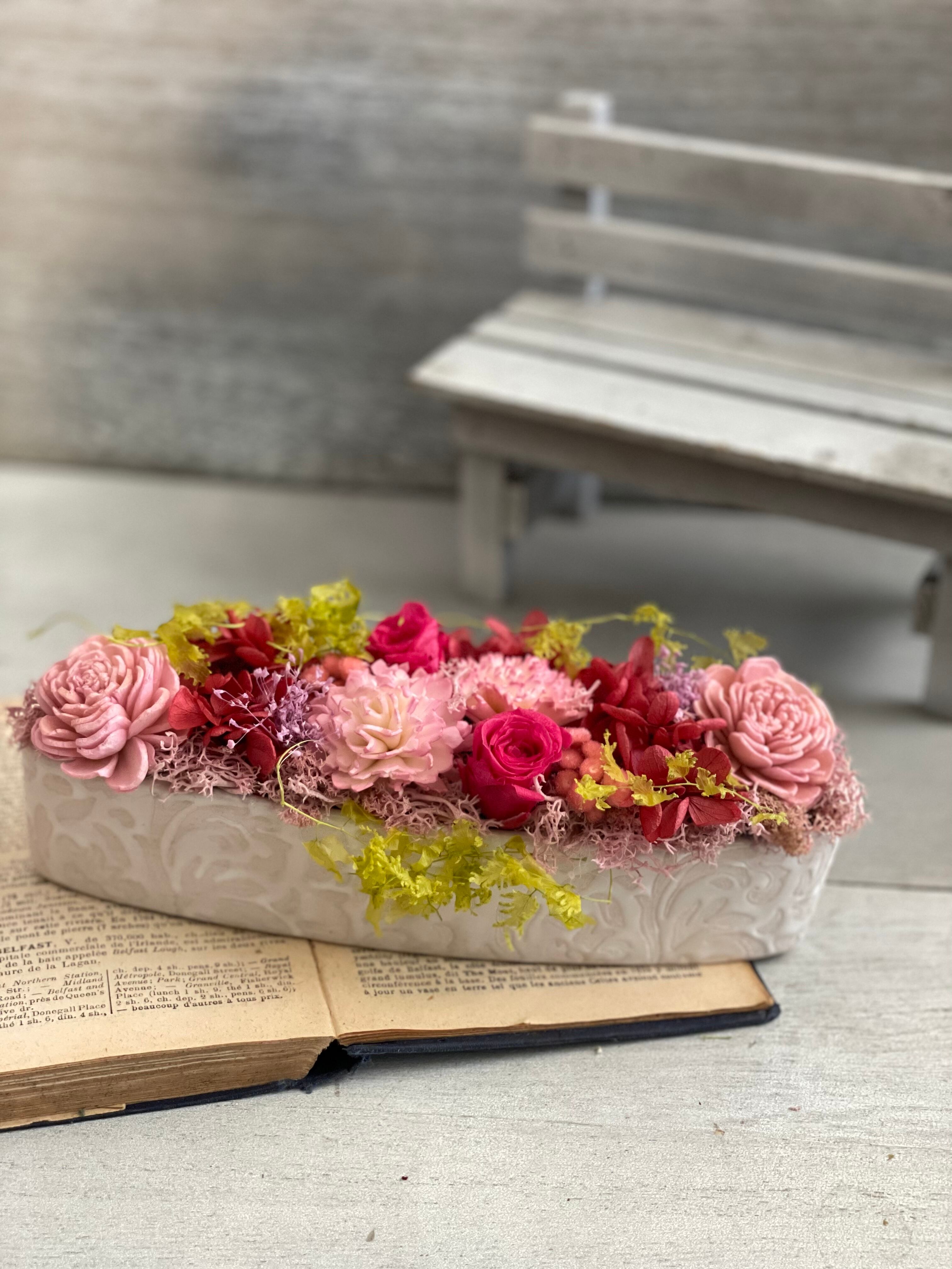 退職祝い 開店祝い 結婚祝い 還暦祝い プリザーブドフラワー フラワー