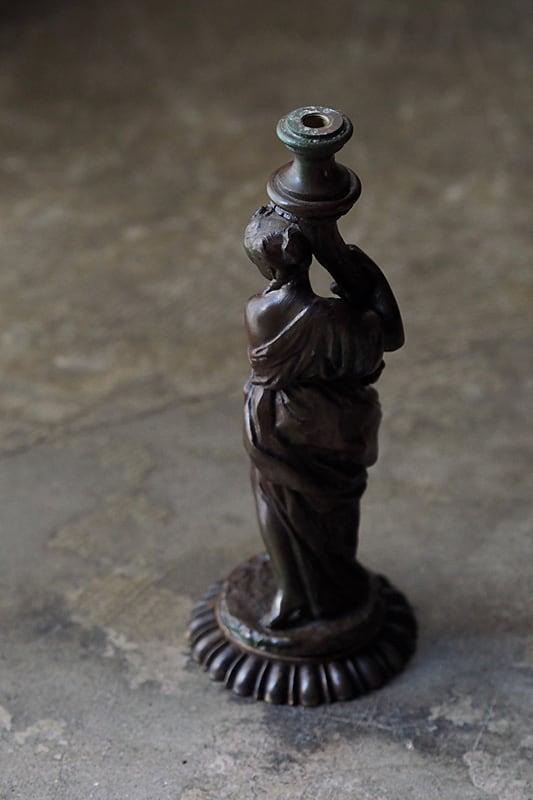 ブロンズ女神像 No.1-antique bronze statue | アンティーク