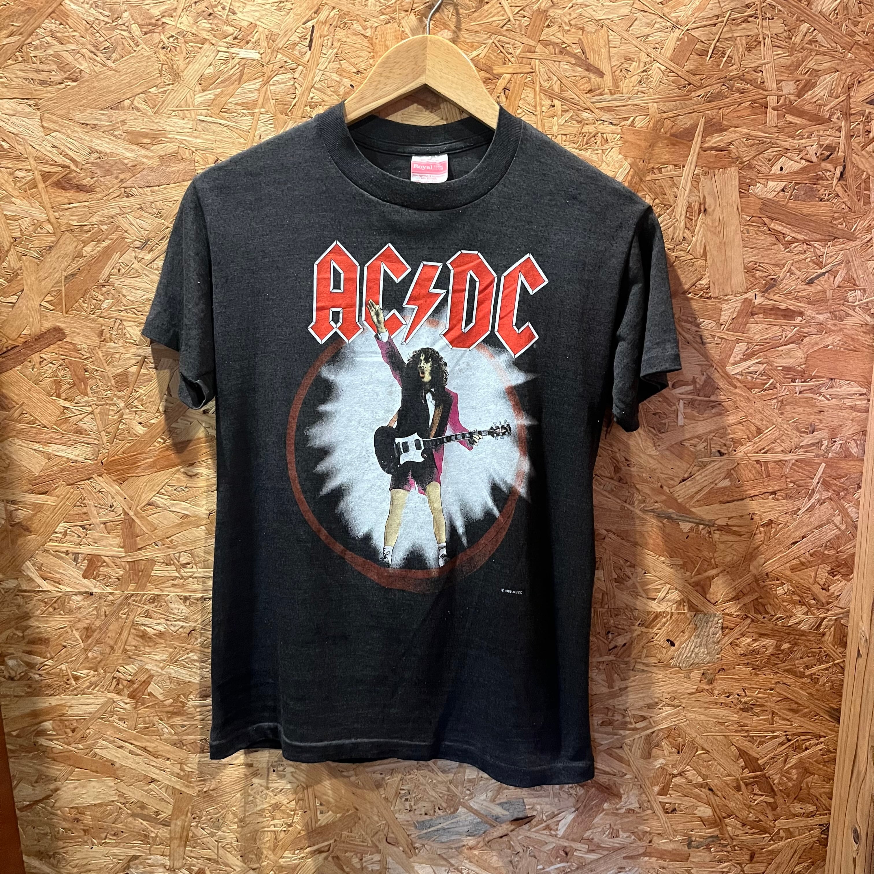 超希少 ビンテージ 80's AC/DC ロックTシャツ バンドTシャツ