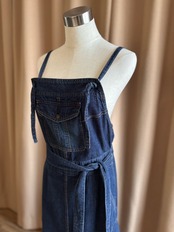 MADE IN JAPAN denim maxi dress-4767-6