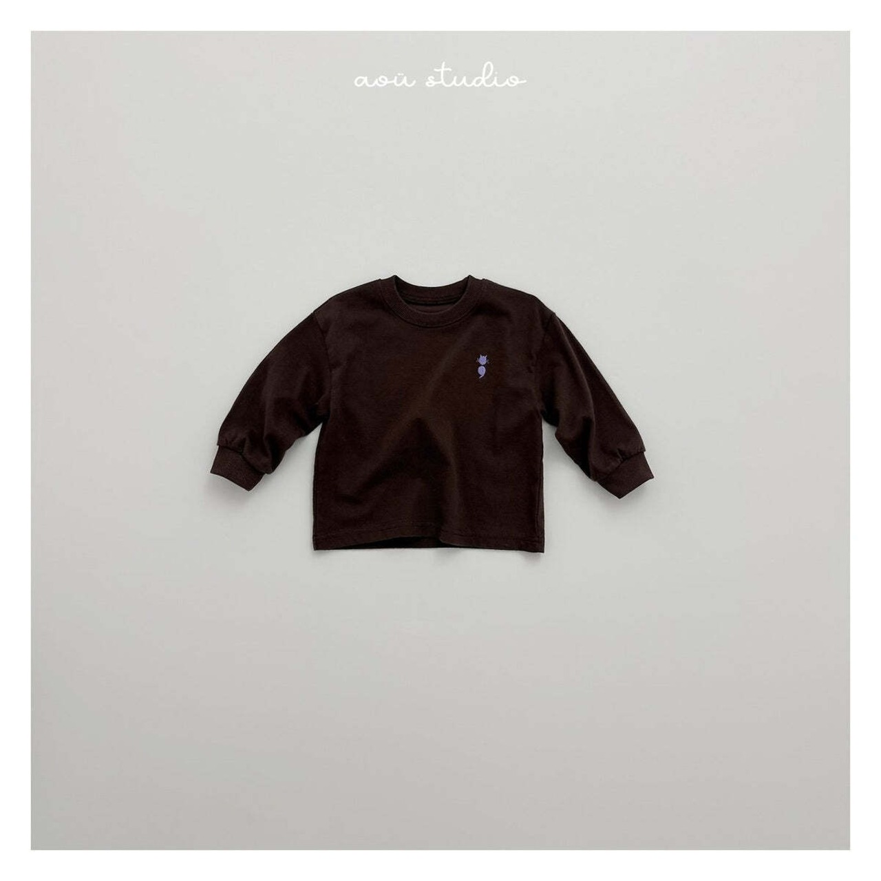 【取寄】aou studio セミTシャツ｜冬服｜韓国子供服