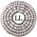 エステバスボール【LLサイズ専用】ふわリング（グレー×ホワイト）　 [LL size] fluffy ring  [gray×white color]