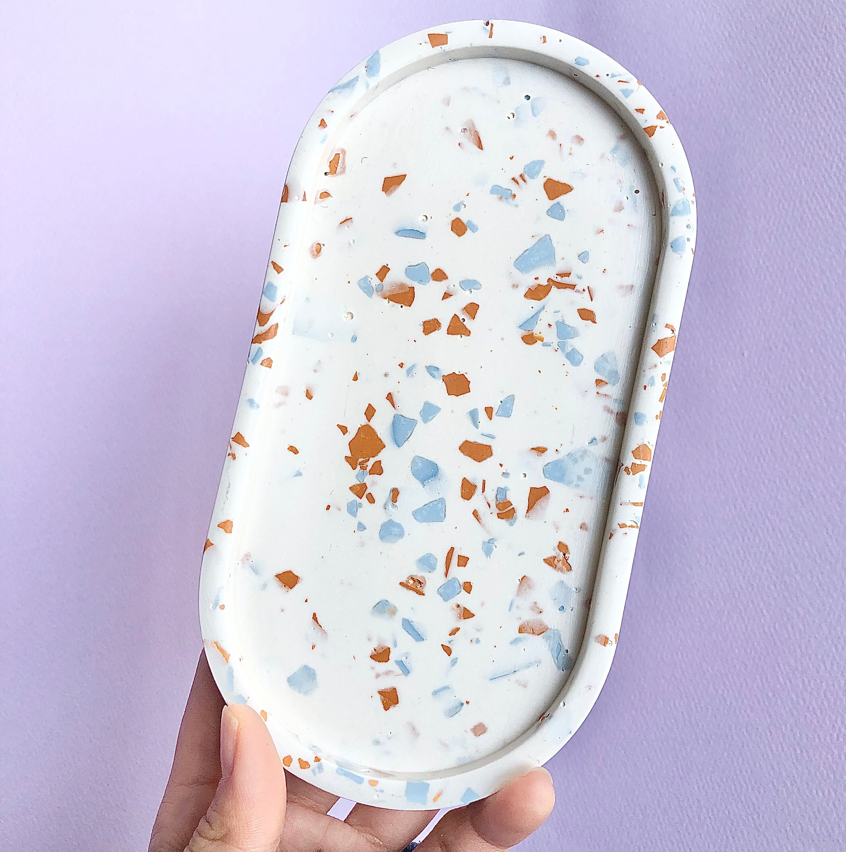 terrazzo テラゾー マルチトレイ アクセサリートレイ 韓国インテリア