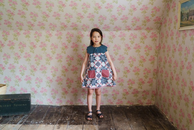 《即納》Little Cotton Clothes /Hannah Dress - Patchwork Floral