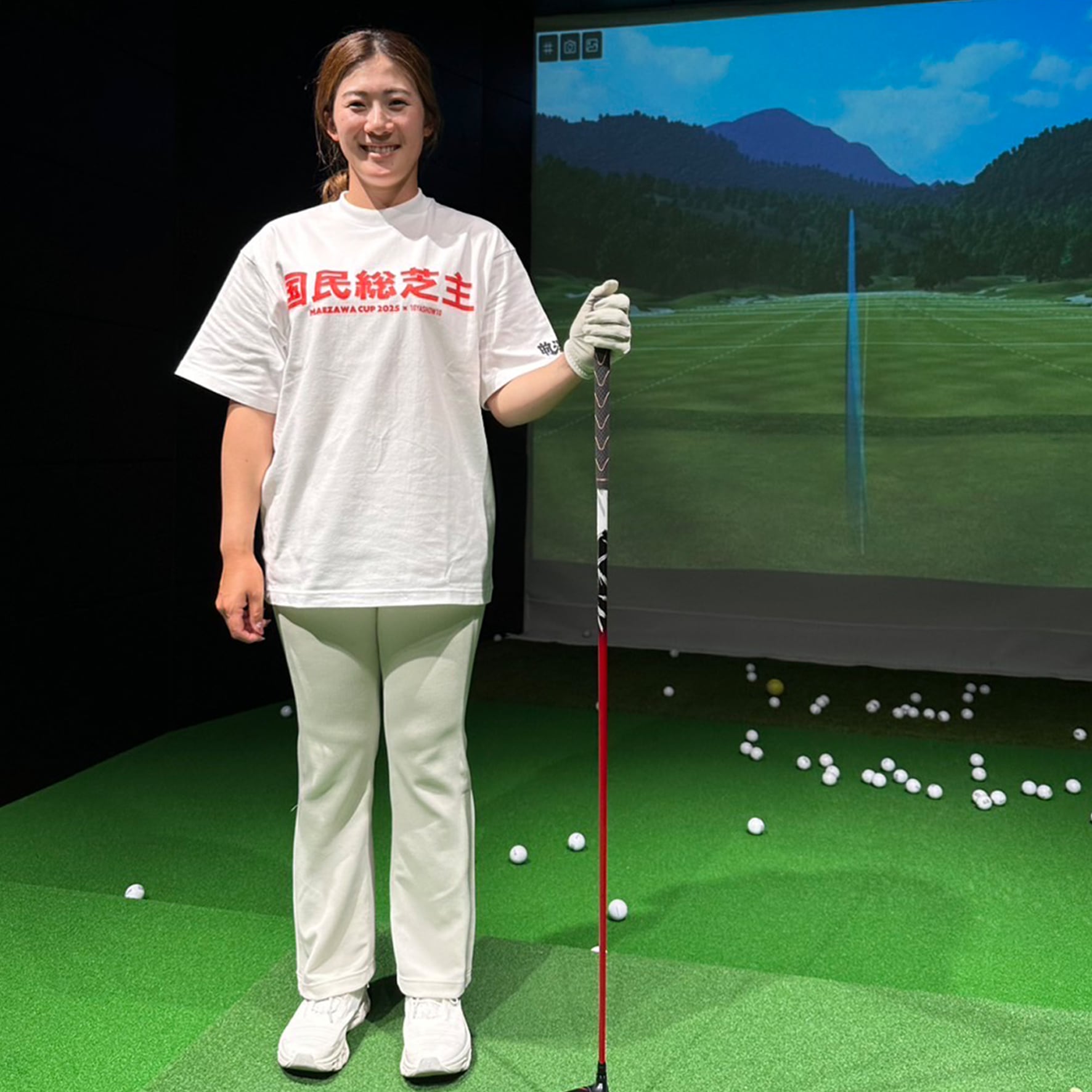 Malbon レディース ゴルフ スウェット ハーフジップ仕様2025秋冬