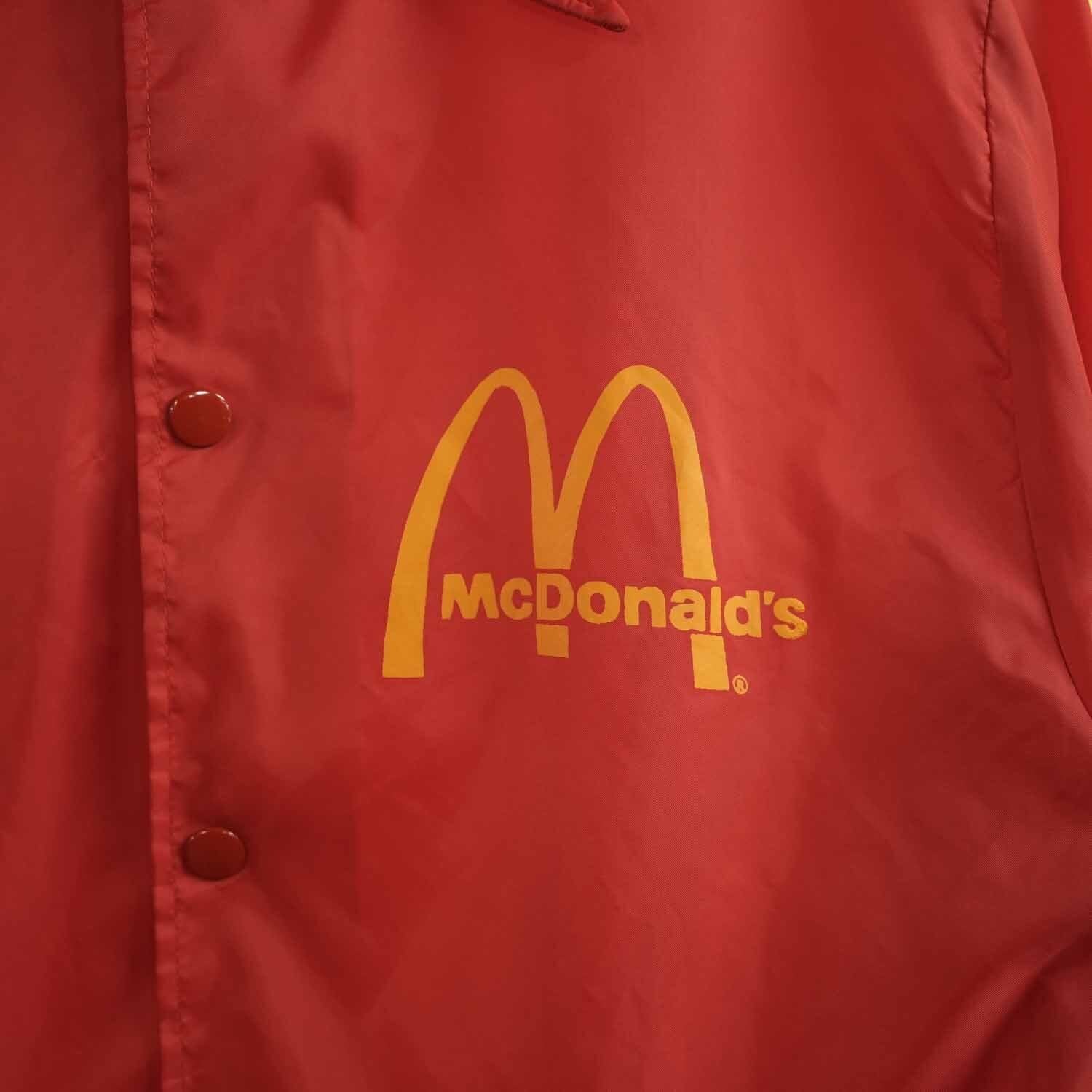 McDonald's マクドナルド ナイロンコーチジャケット 80s アメリカ製 M