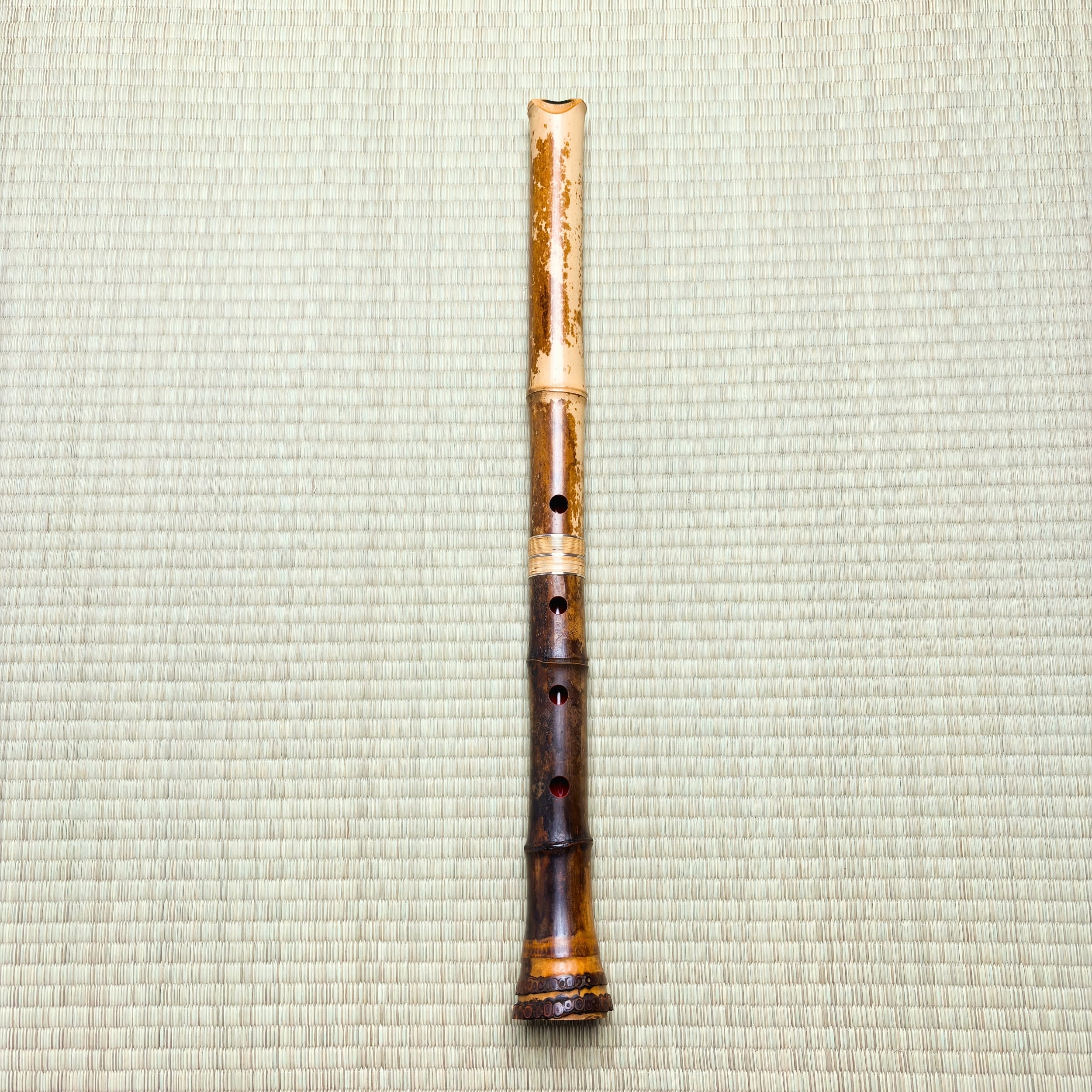 容山銘-Yozan- 1尺8寸尺八 (344g) | 亀屋尺八
