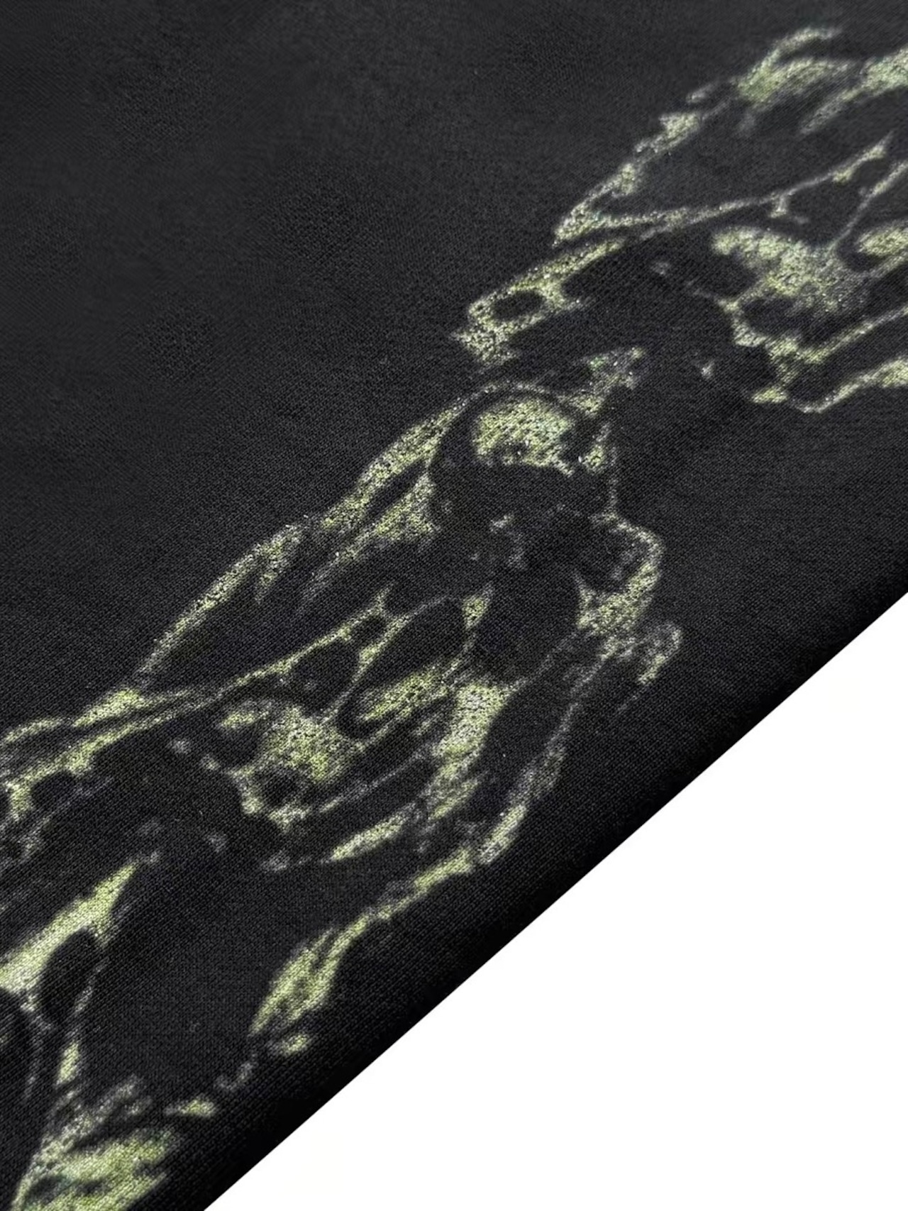【CinderVein】Green Demon Rune Washed Hoodie
