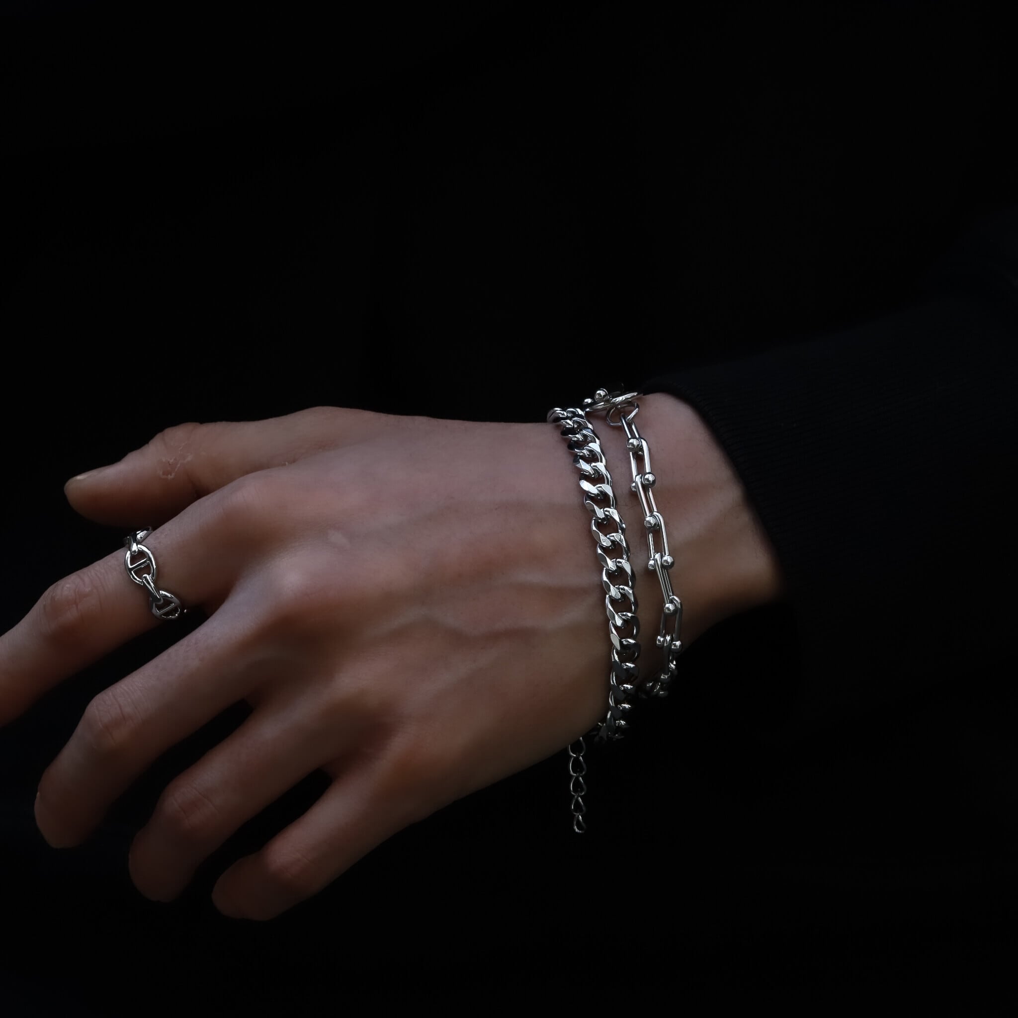 316L hardware chain bracelet VB6-89 | VERIELA