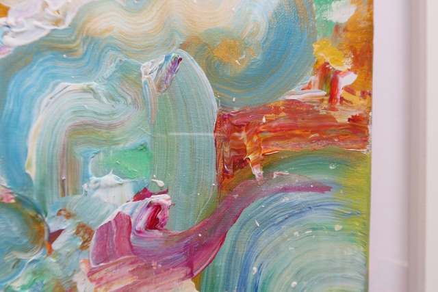 “ポッピン 01 -  Poppin 01" CANVAS 22.3㎝×30.5㎝
