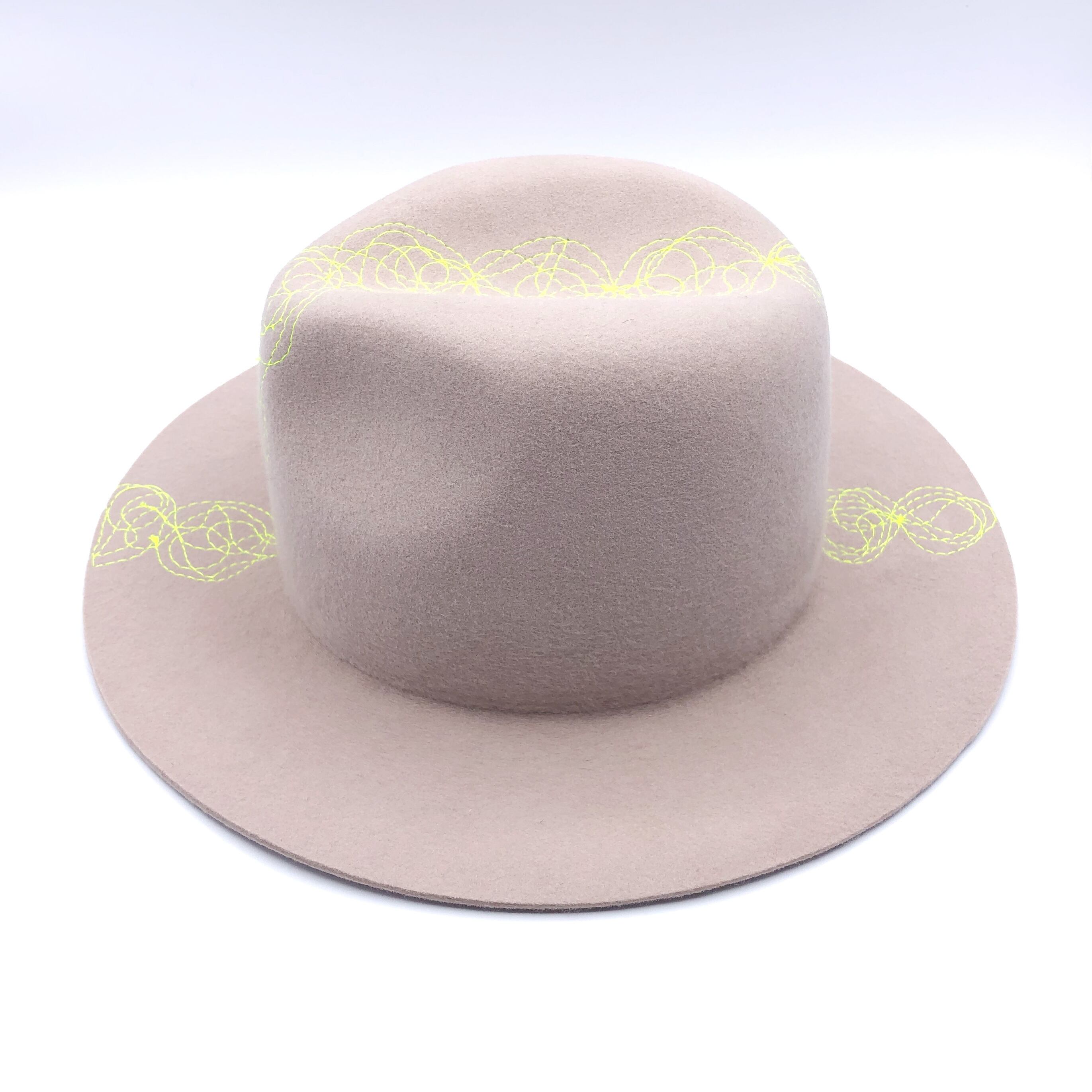【サンプルご試着便】 Wool FEDORA HAT × stitch ウール フェドラハット × ステッチ 帽子 | gohat ／  ハンドメイドの帽子・HAT powered by BASE