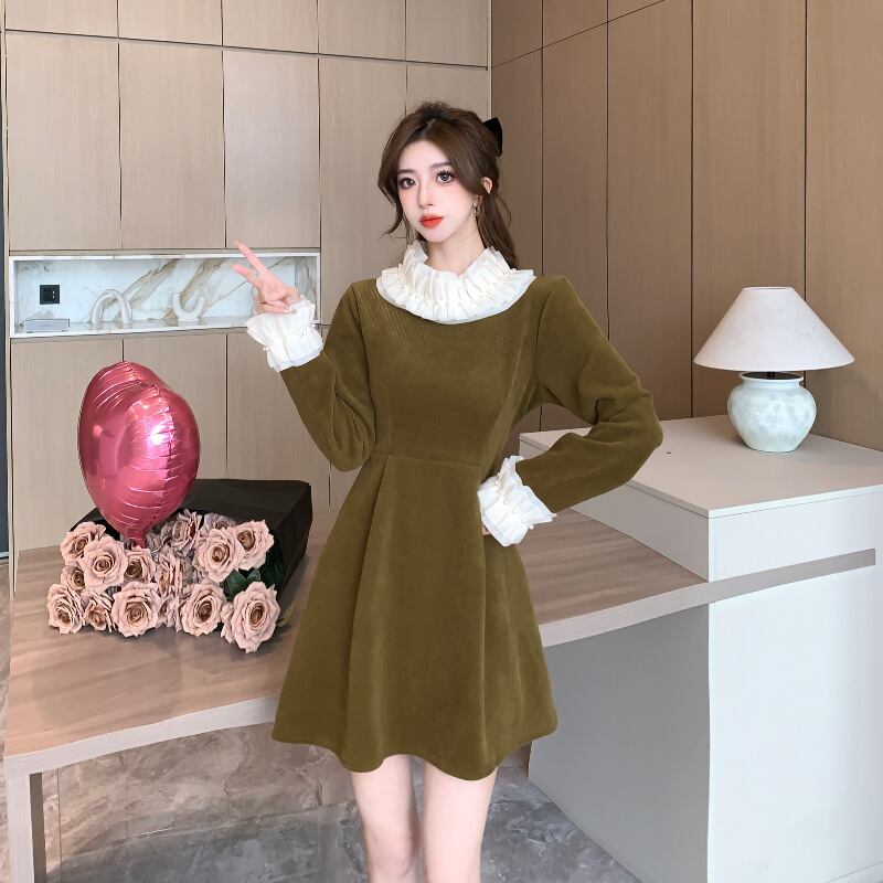 【dress】ドッキングワンピース M19814