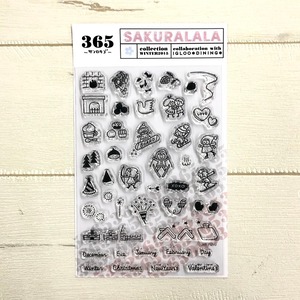 sakuralala　クリアスタンプ　365006