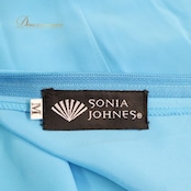 フラメンコ 衣装 ソニアジョーンズ SONIA JOHNES  ペチコート スカート ファルダ 水色 無地 軽い 薄い ダンス パーティ 発表会 ボランテ フリル ブルー系 フラメンコ衣装 スカートダンス ペチコート ファルダ おしゃれ 発表会衣装 踊り用衣装 軽量 上品 シンプル ステージ衣装