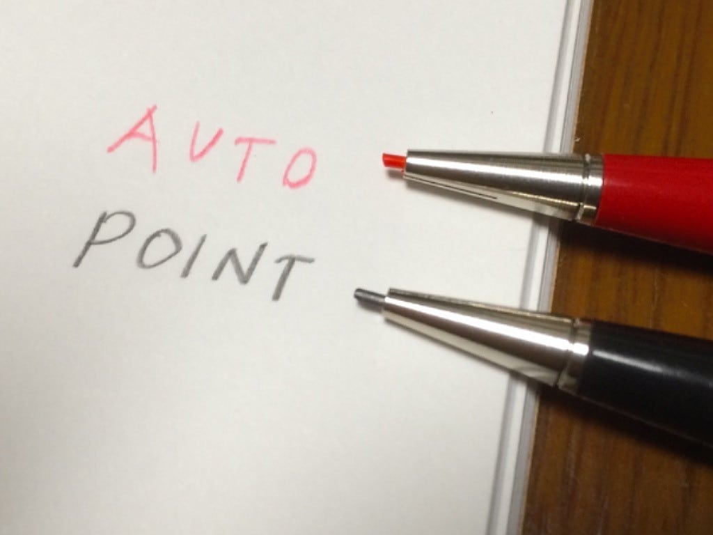 入荷分限定 】AUTOPOINT ツインポイントシャープペンシル0,9mm
