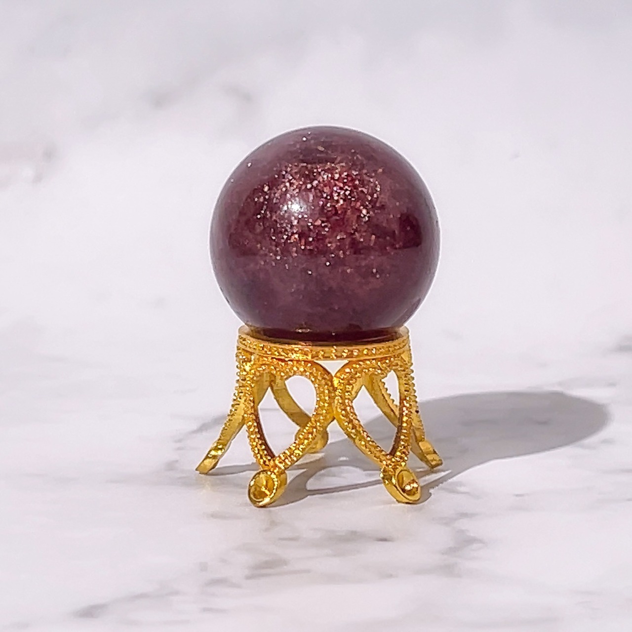 王冠のスフィアスタンド(ゴールド)