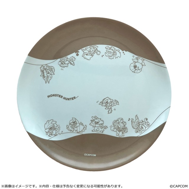 モンスターハンター モンでふぉ メラミンプレート ミントカラー