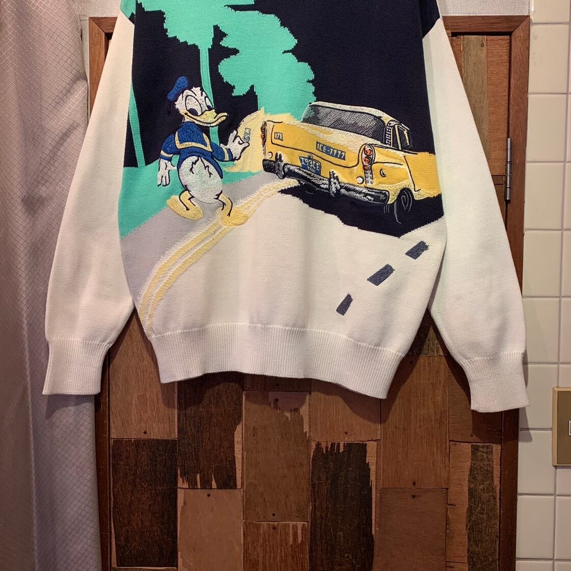 ICEBERG” 「ドナルド・ダック」made in ITALY white×green×black 
