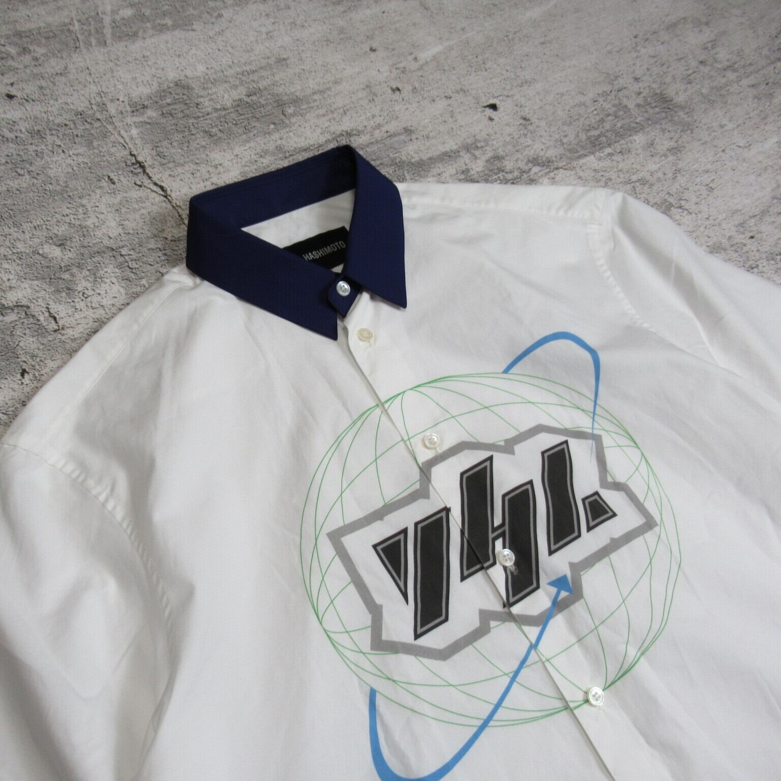 YUKI HASHIMOTO / ユウキ ハシモト Print Design Harf Sleeve Shirts 