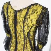 社交ダンス 衣装 スタンダード ドレス ワンピース パーティドレス un×Ⅱ 黄色 黒 ブラック系 イエロー系 レース 花柄 長袖 バイカラー ロングドレス パーティー ワンピース スパンコール 派手 おしゃれ エレガント フォーマル ダンス衣装 レディース ルームウェア きれいめ 大人可愛い 謝恩会 冠婚葬祭 旅行 結婚式 用途多様 お洒落 体型カバー セクシー 透け感 伸縮性