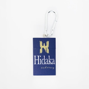 HIDAKA 26SS PORTABLE ASHTRAY - PEACE (NAVY)