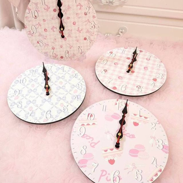 【オリジナル】ぴこふぁぶ時計20cm✕20cm