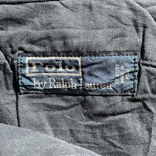 90s 2000s Polo by Ralph navy pants w36 詳細写真3