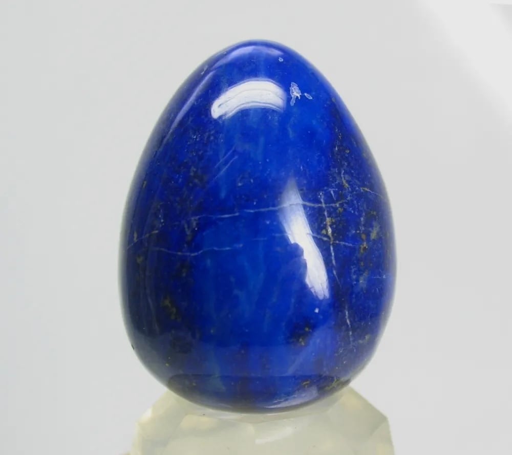 極上の天然ラピスラズリ エッグ 特選品☆F566 | 水晶・天然石