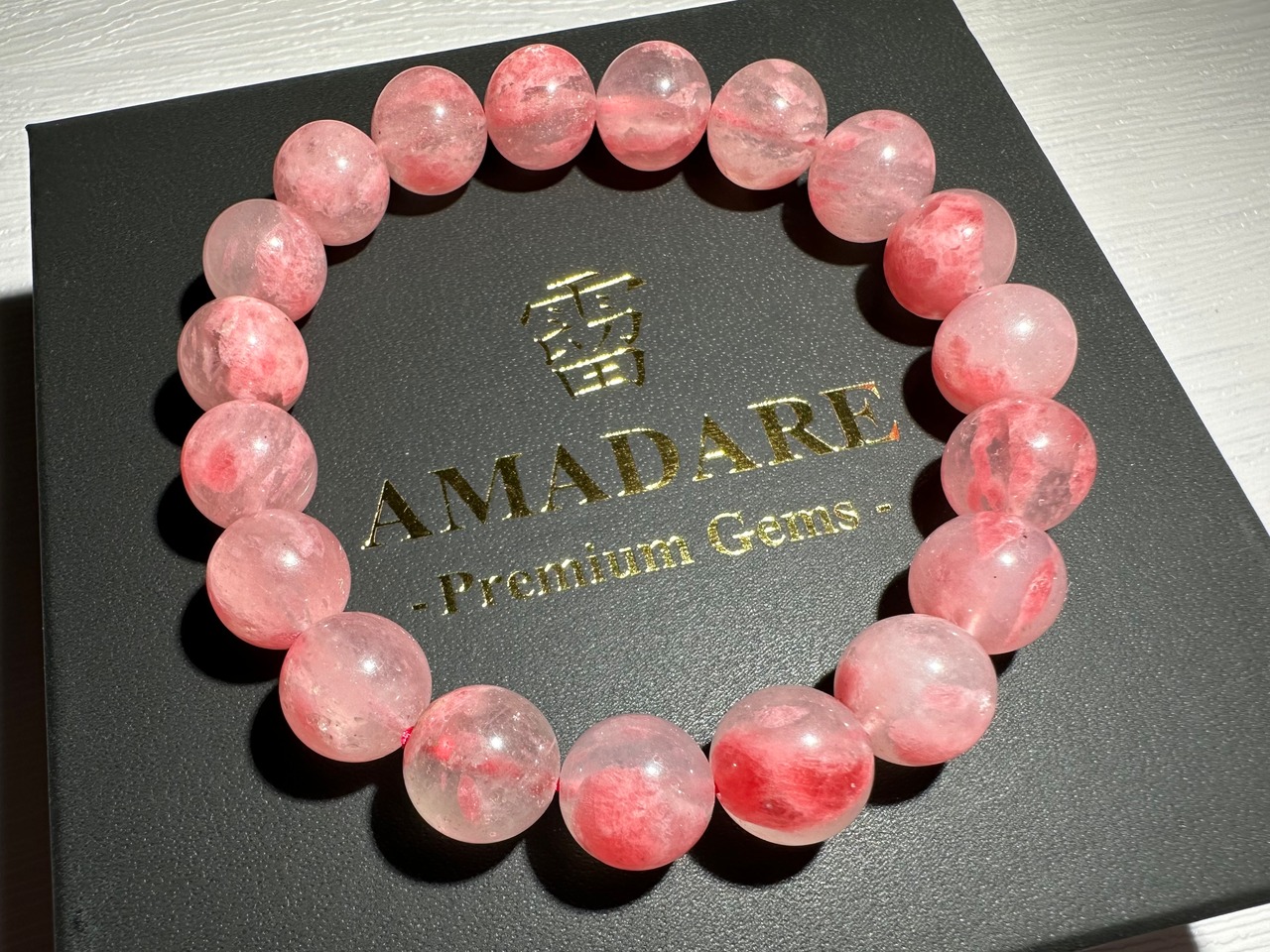 No.54 ロードナイトシリカブレスレット(10mm)