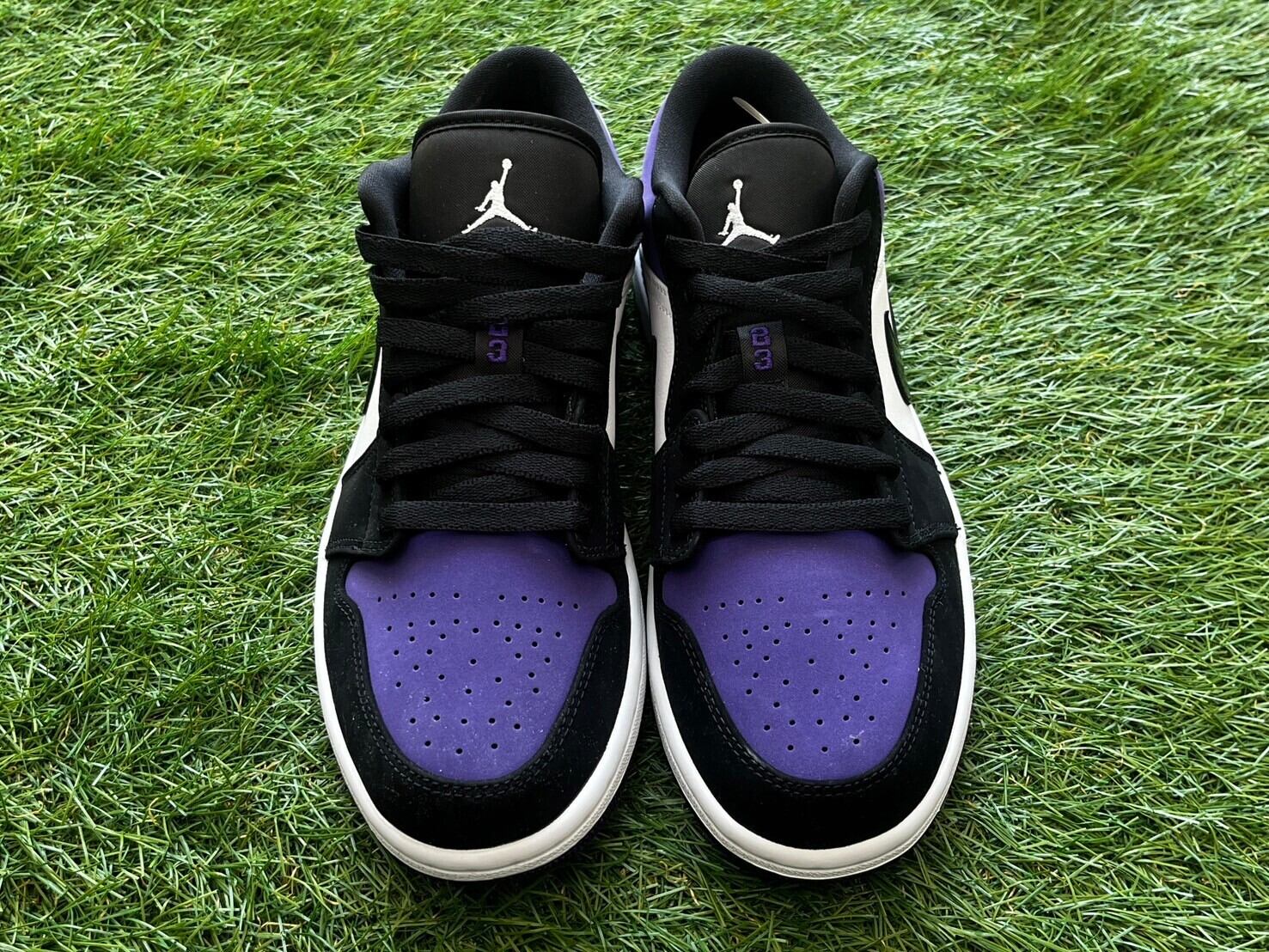 NIKE AIR JORDAN 1 LOW COURT PURPLE 553558-125 26.5cm 34485 | BRAND 
