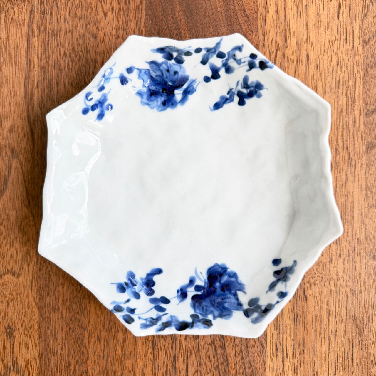 有田焼 福泉窯 濃蛸唐草 6寸皿 | にっこう生活館 ONLINE SHOP