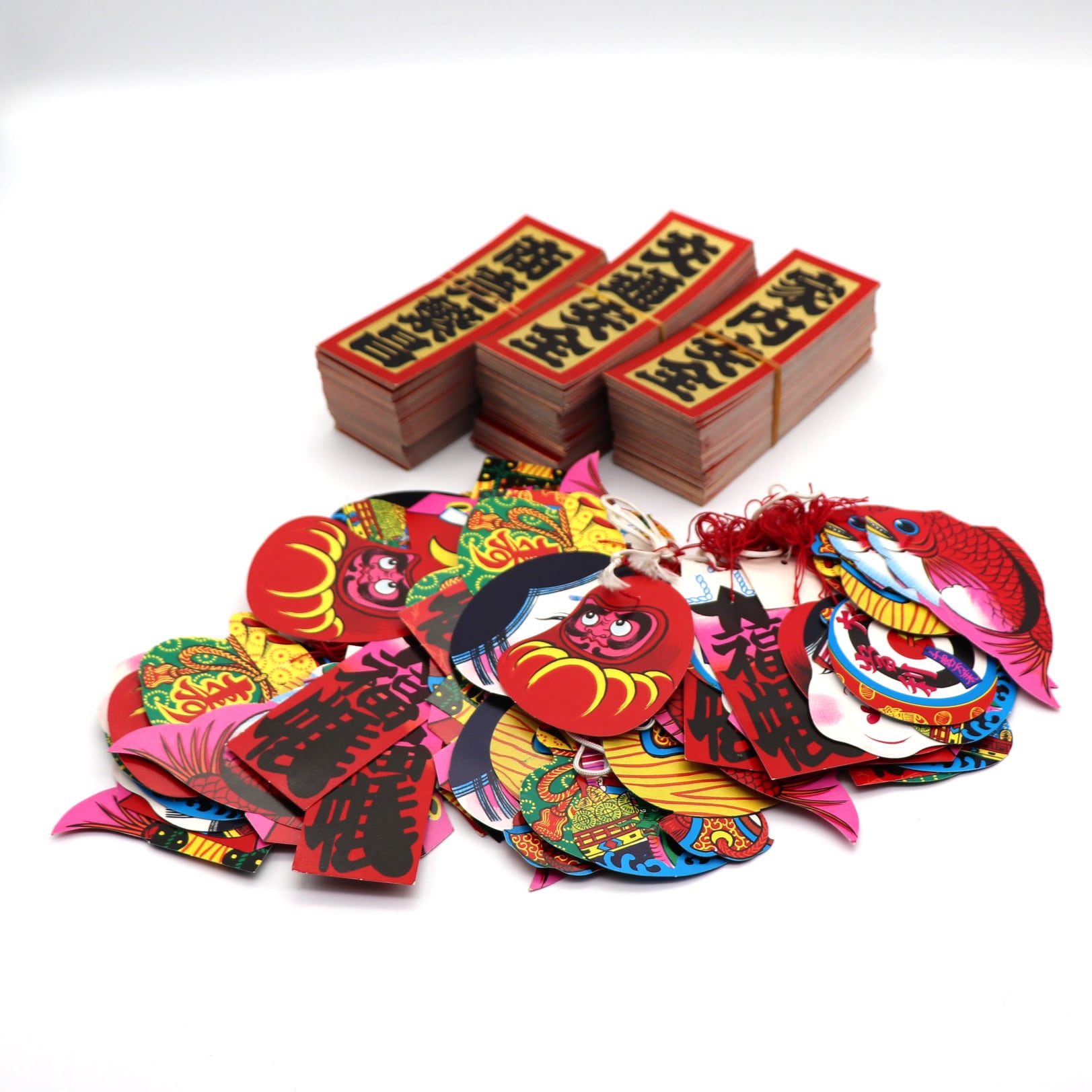 まとめ売り・正月飾り・商売繁昌・交通安全・家内安全・No.201103-62