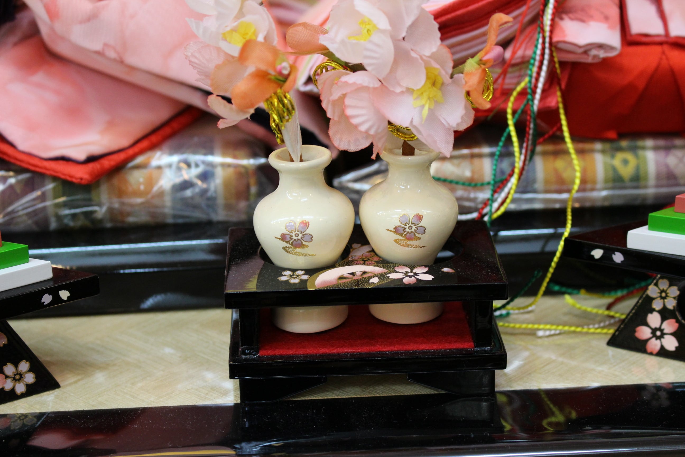 雛人形 親王飾り ベルズキス「寄木細工」収納 | SHIMADA DOLL