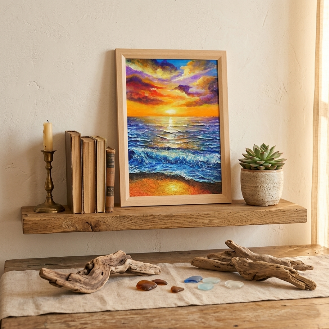 風景画 油絵 - 油彩画 絵画 : Yahoo!オークション 作者不明 原画 F6号